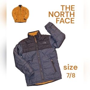 The North Face boys size 7/8 reversible.